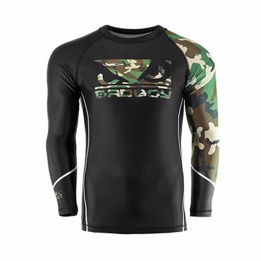 BAD BOY Soldier Rashguard -green camo